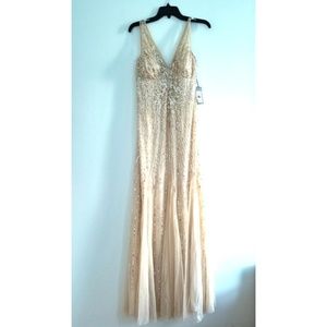 Adrianna Papell Sequined Dress Size 10